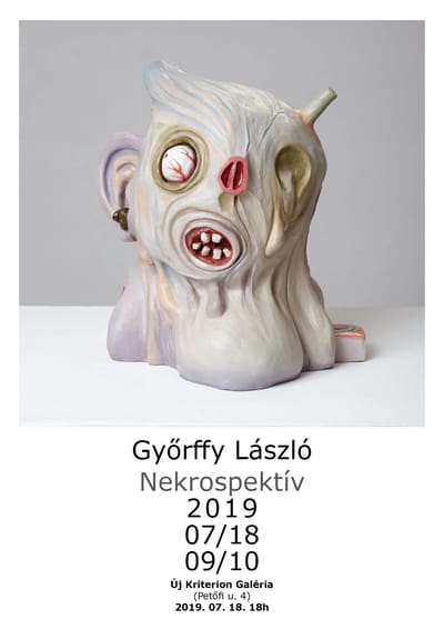 Győrffy László – Nekrospektív – plakát